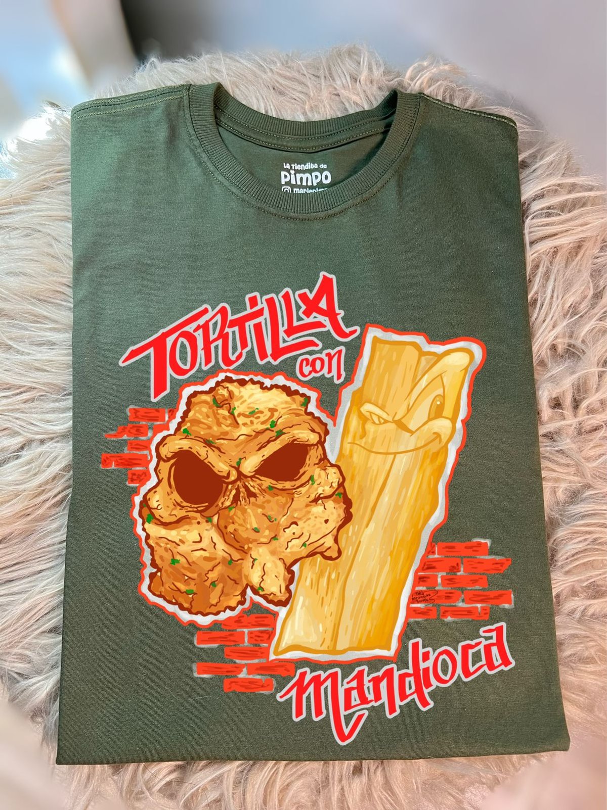 Tortilla con Mandioca By: @tatinetchoguine