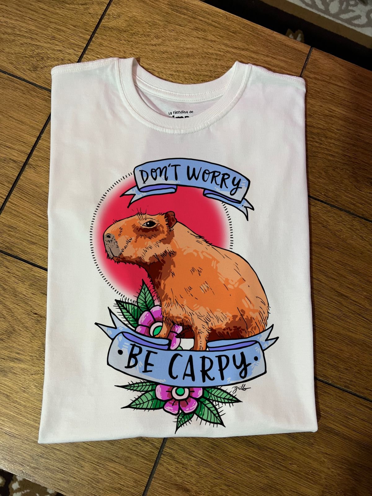 Dont Worry be Carpy By: @grillo_benitez  - 2