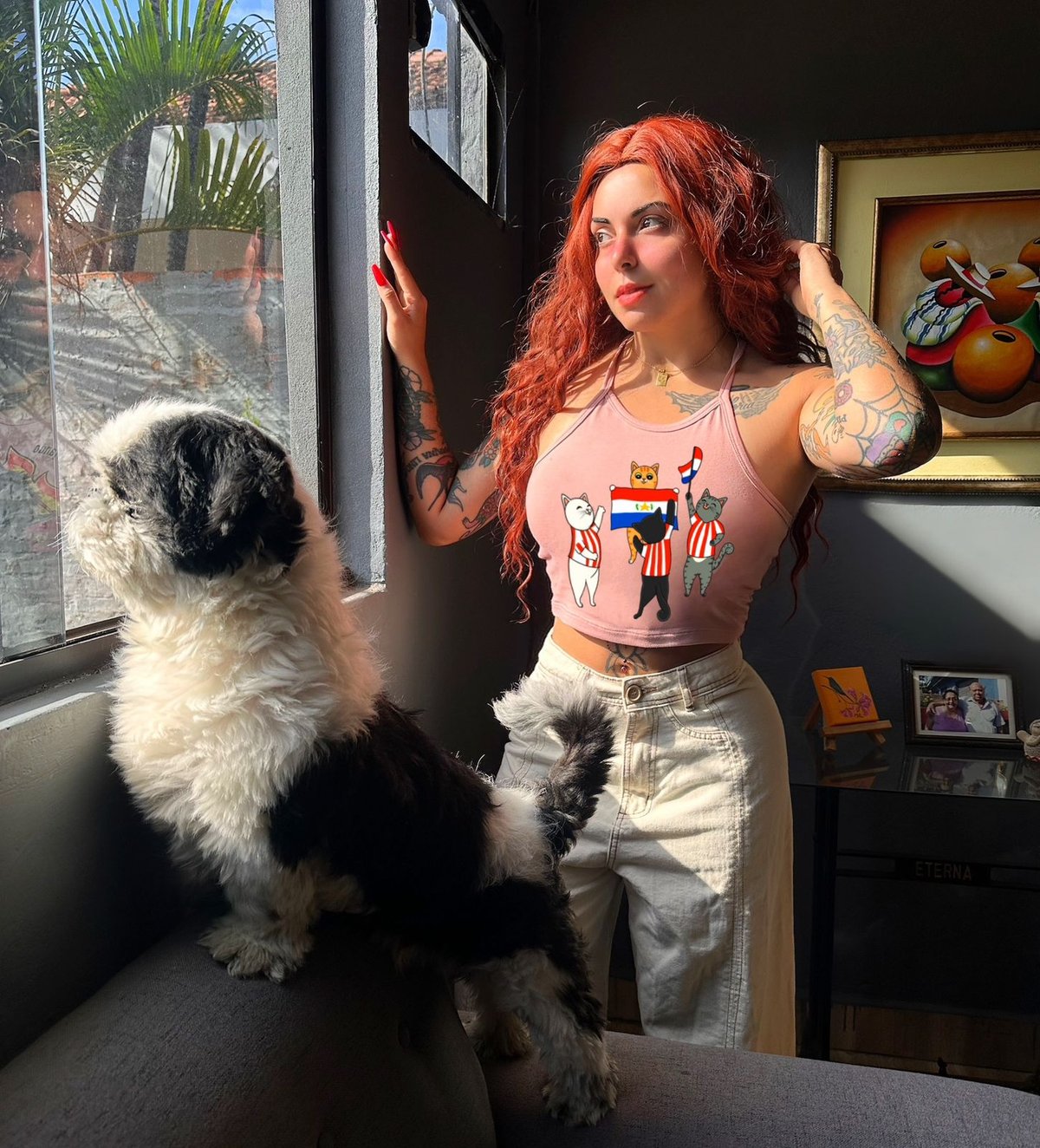 Michis Paraguayos Top By: @bbilustra.py