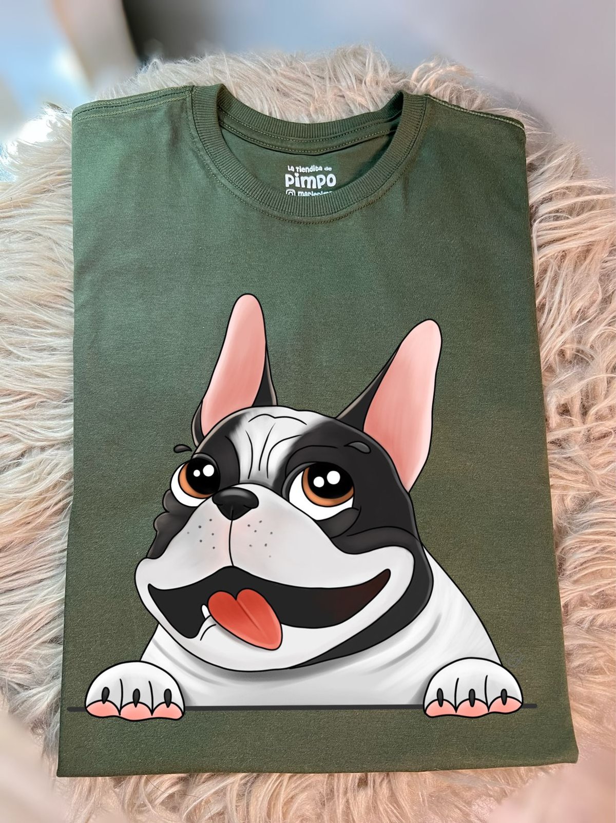 Frenchie By: @bbilustra.py