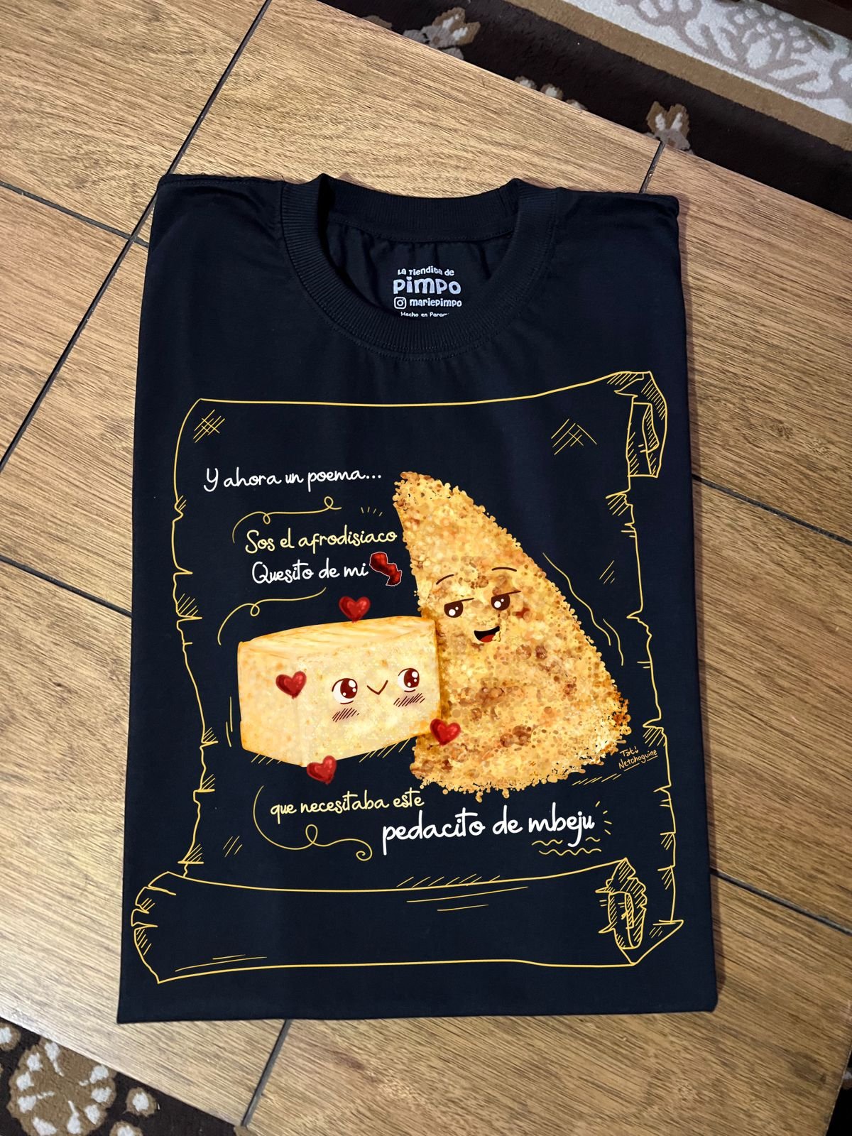 Mbeju con quesito By: @tatinetchoguine