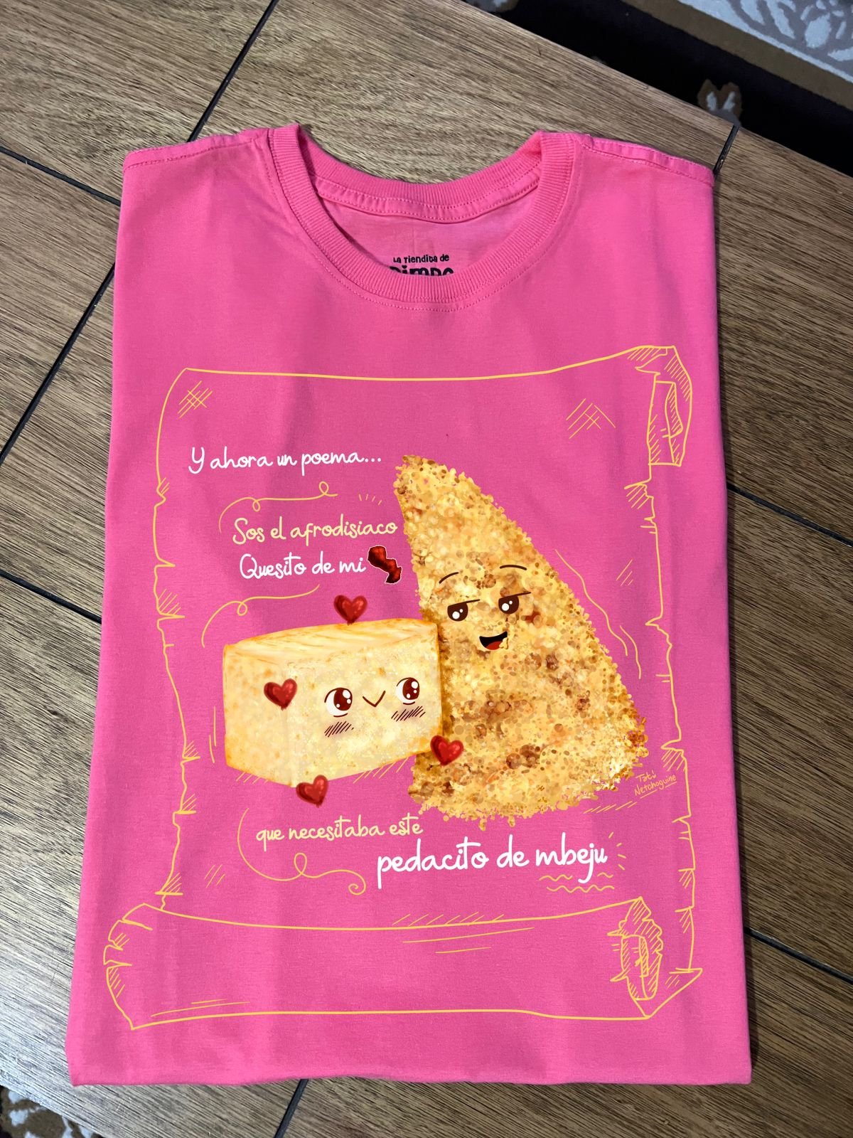 Mbeju con quesito By: @tatinetchoguine