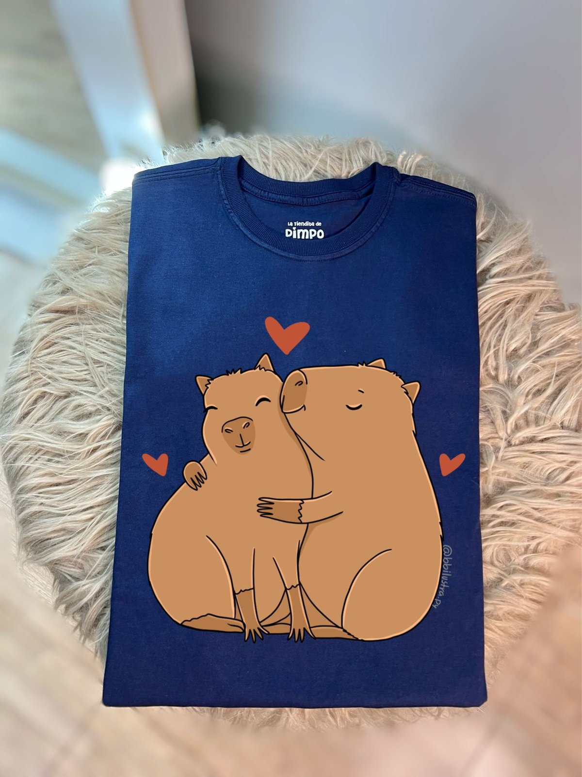 Carpis enamorados By: @bbilustra.py