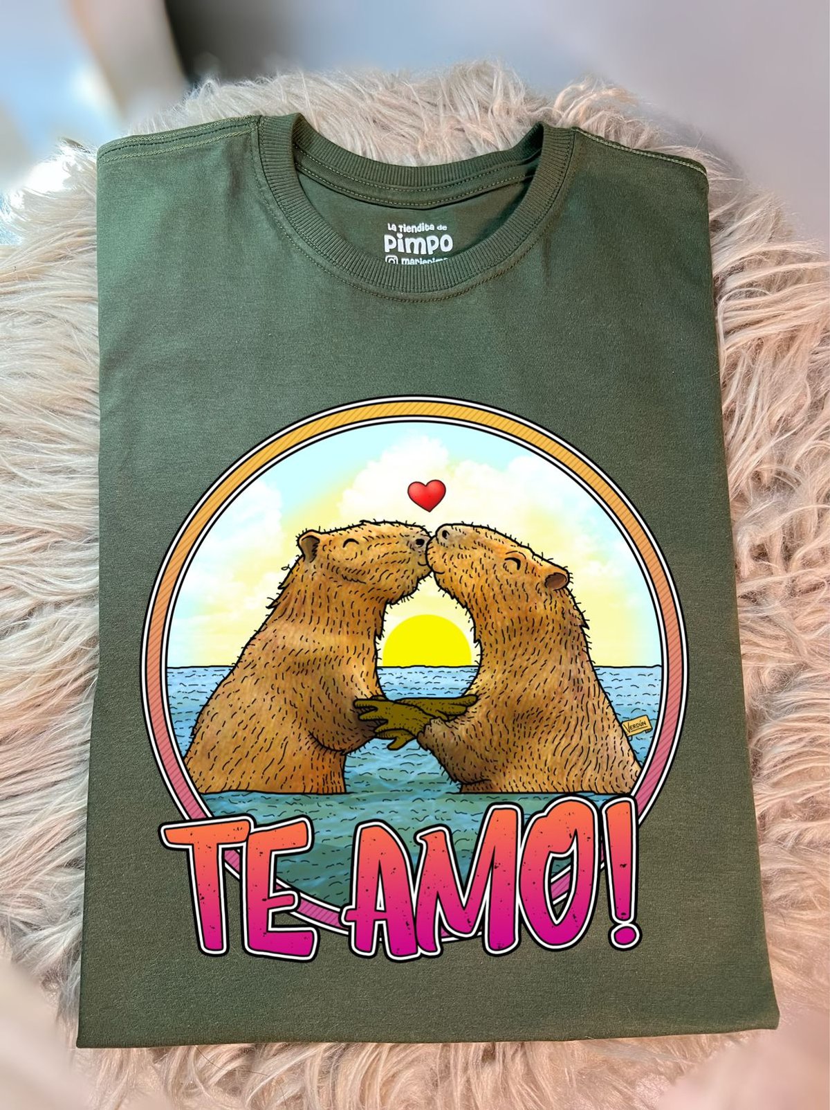 Carpi Te amo! By: @bbilustra.py