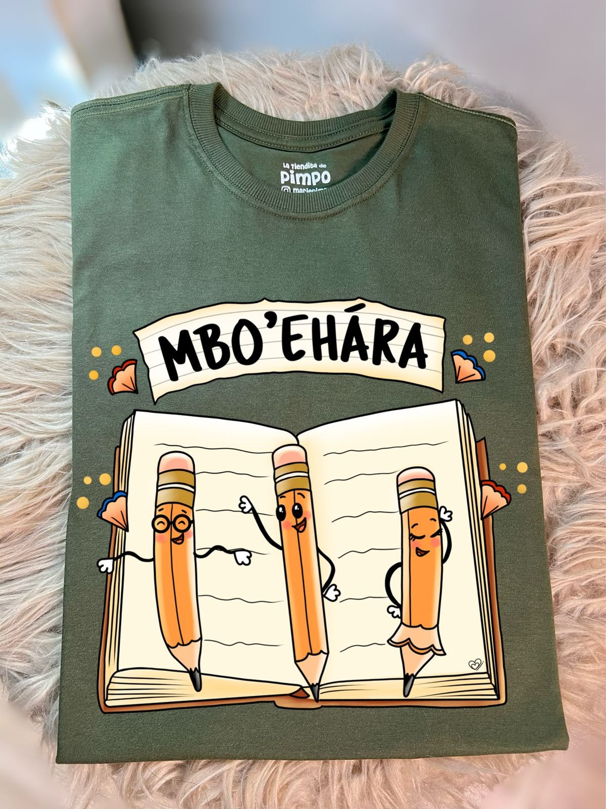 Mboehara - Profesor By: @bbilustra.py - 2