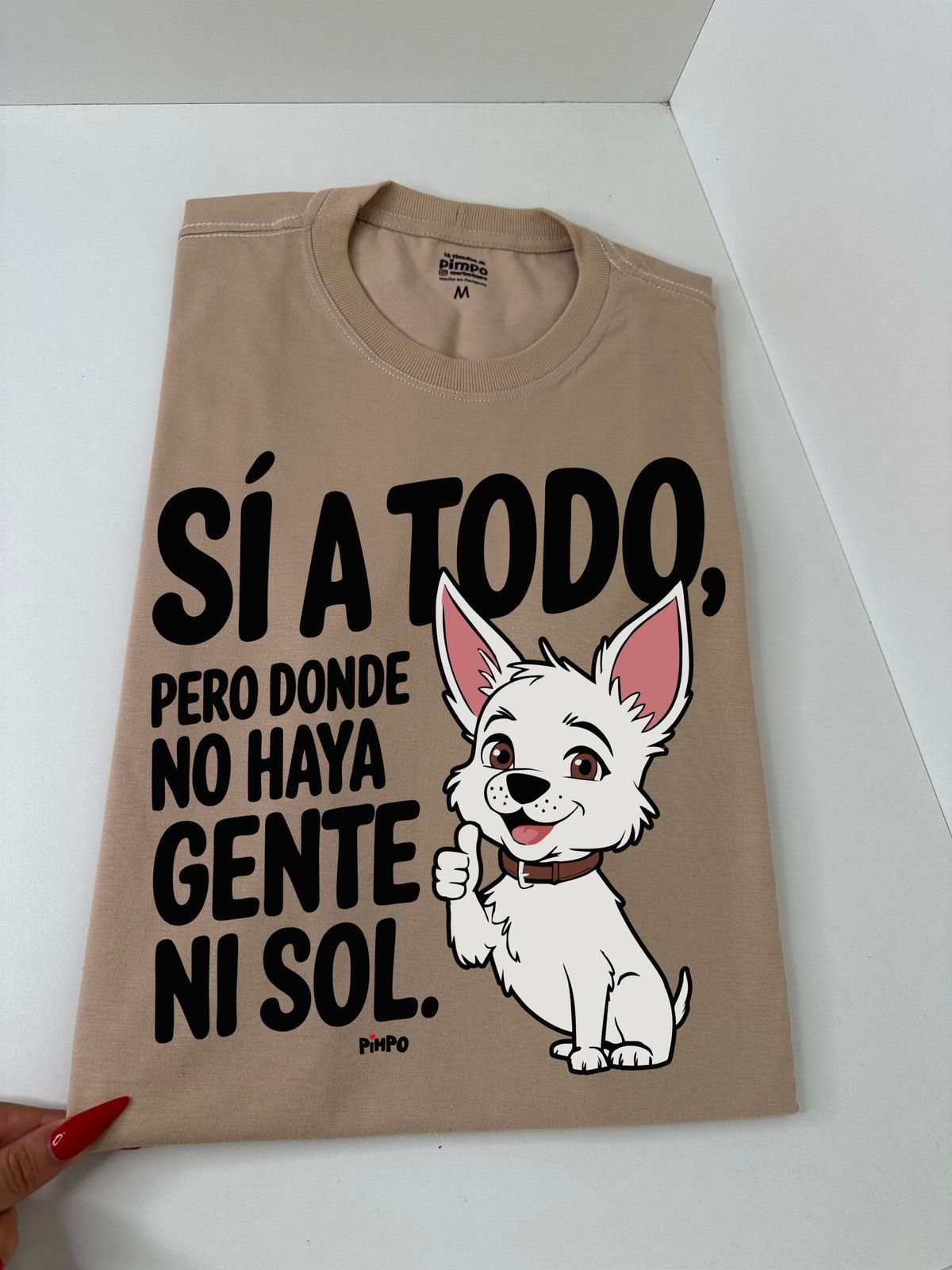 Si a todo, pero donde no haya gente ni sol By: @mariepimpo - 2