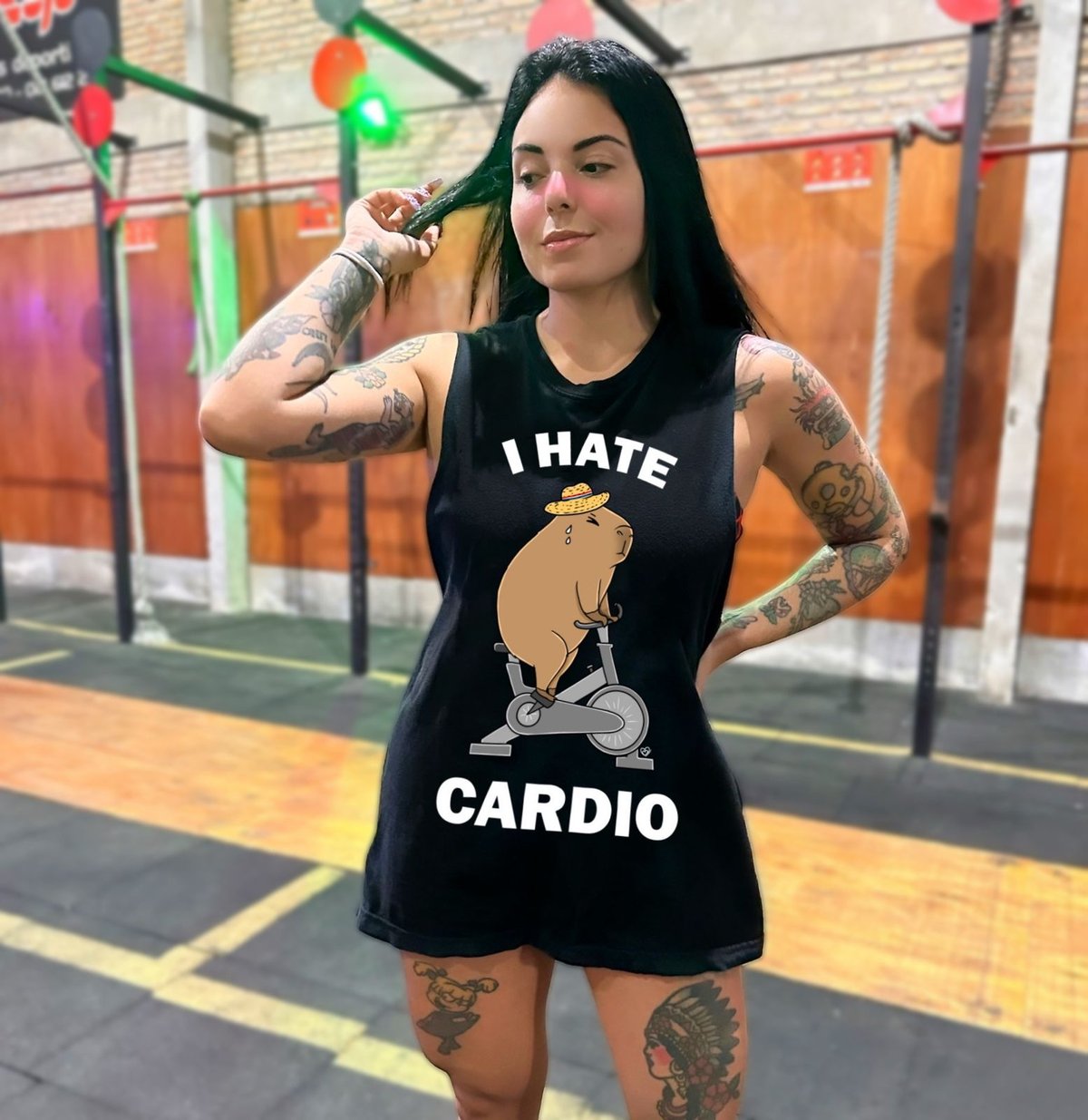 I hate Cardio By: @bbilustra.py