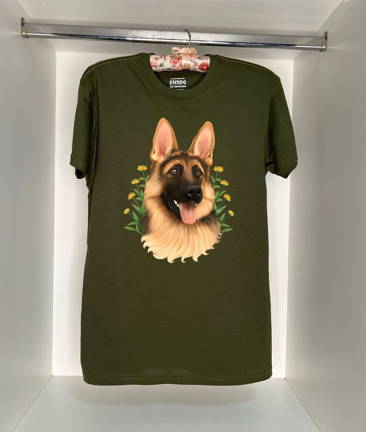 Pastor Aleman By: @bbilustra.py