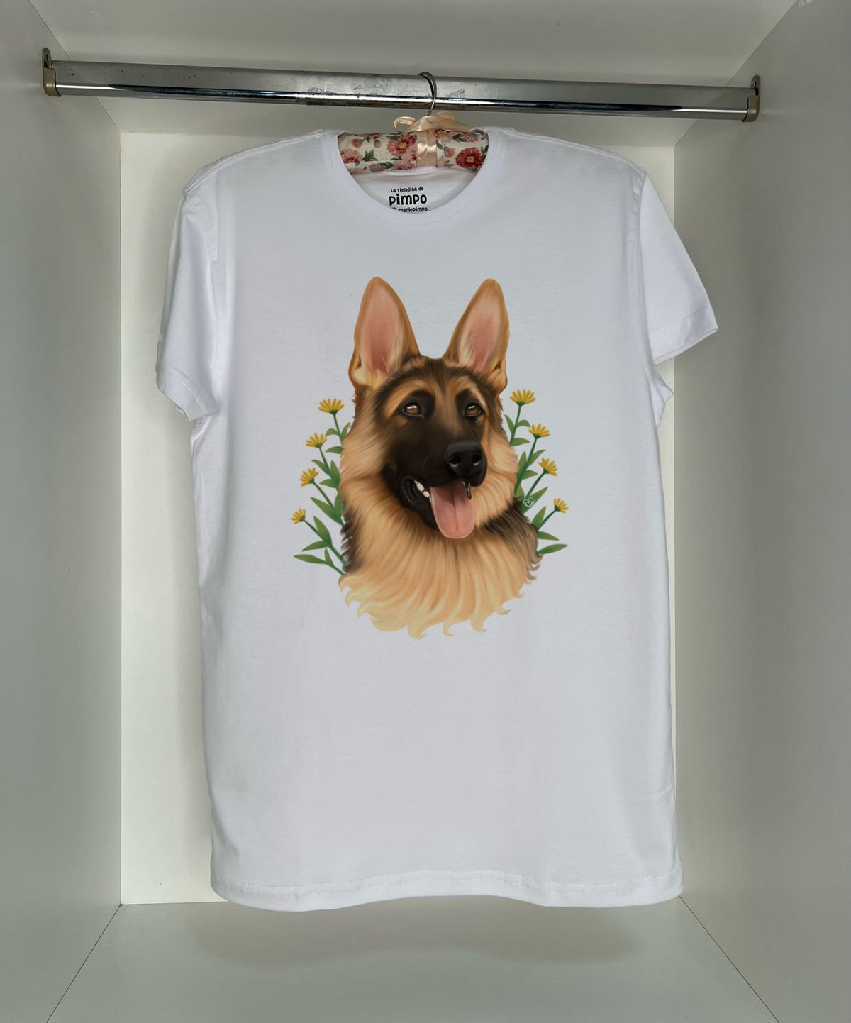 Pastor Aleman By: @bbilustra.py