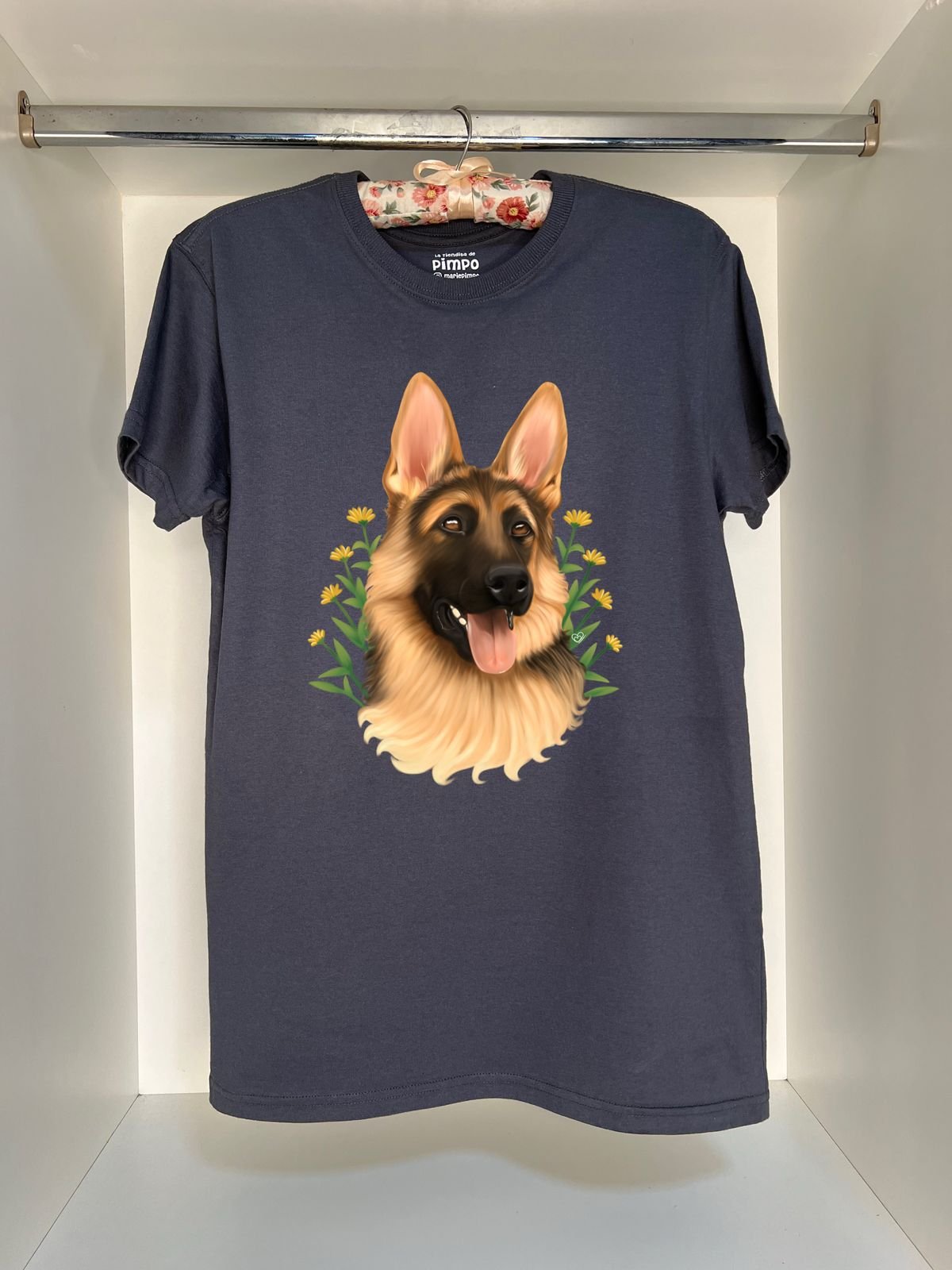 Pastor Aleman By: @bbilustra.py