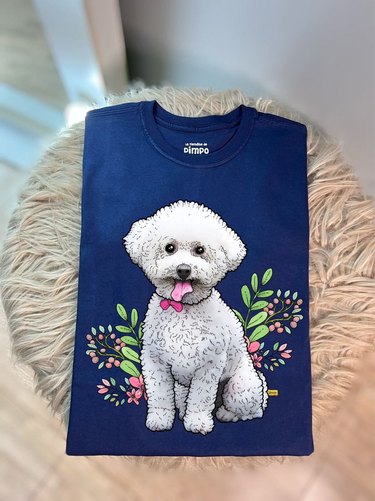 Caniche blanco By: @guilleinsta - 2