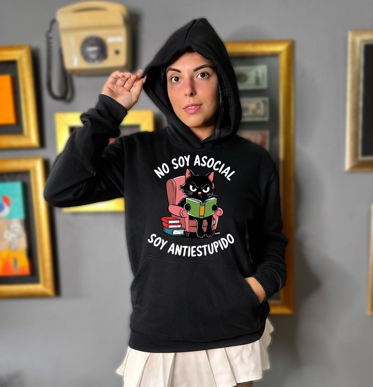 No soy Asocial, soy antiestupido By: @mariepimpo