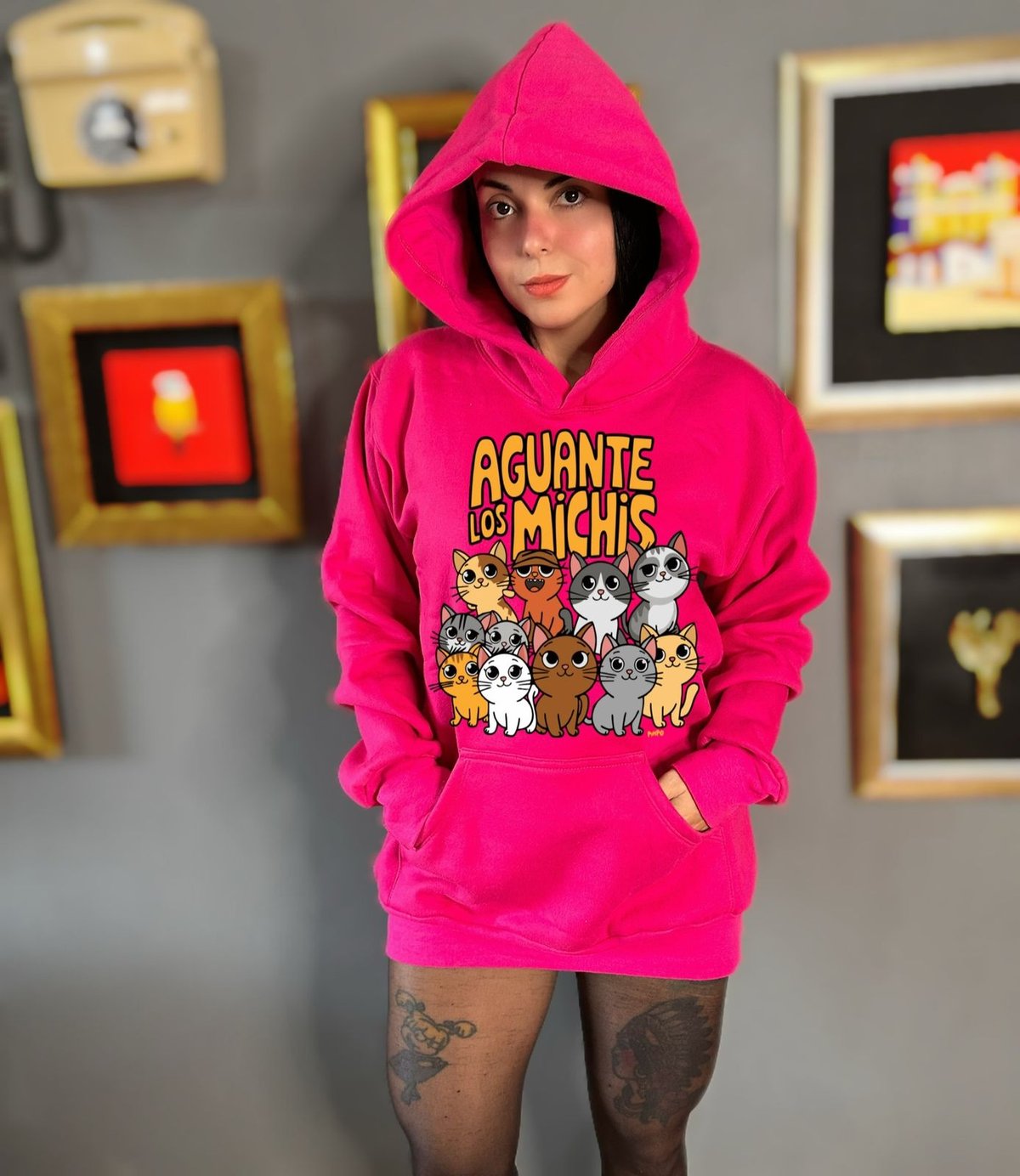 Aguante los Michis By: @mariepimpo