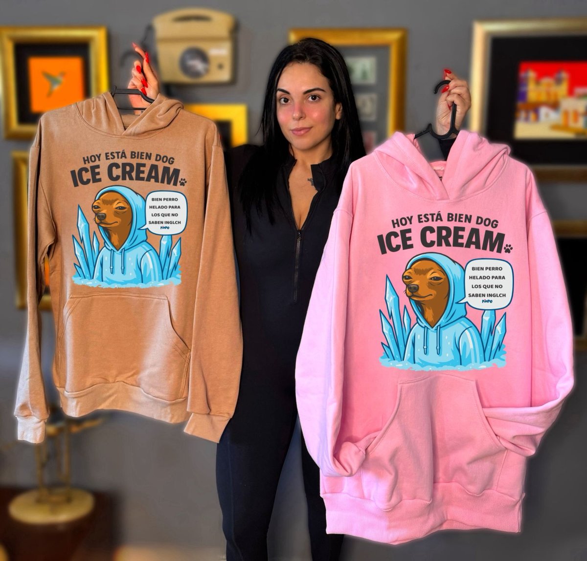 Biend Dog Ice cream By: @mariepimpo 