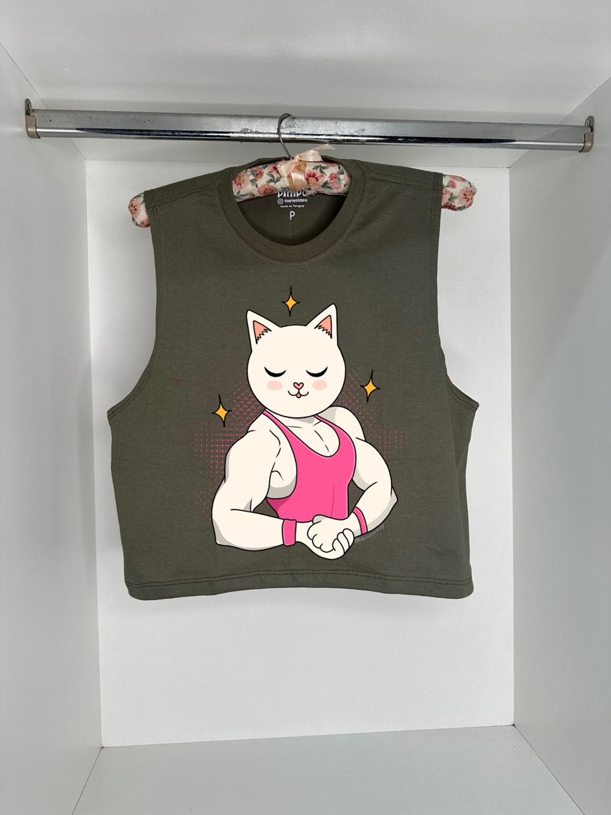 Michi musculosa By: @bbilustra.py  - 3