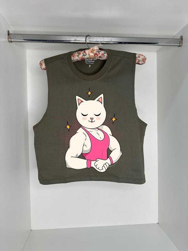 Michi musculosa By: @bbilustra.py 