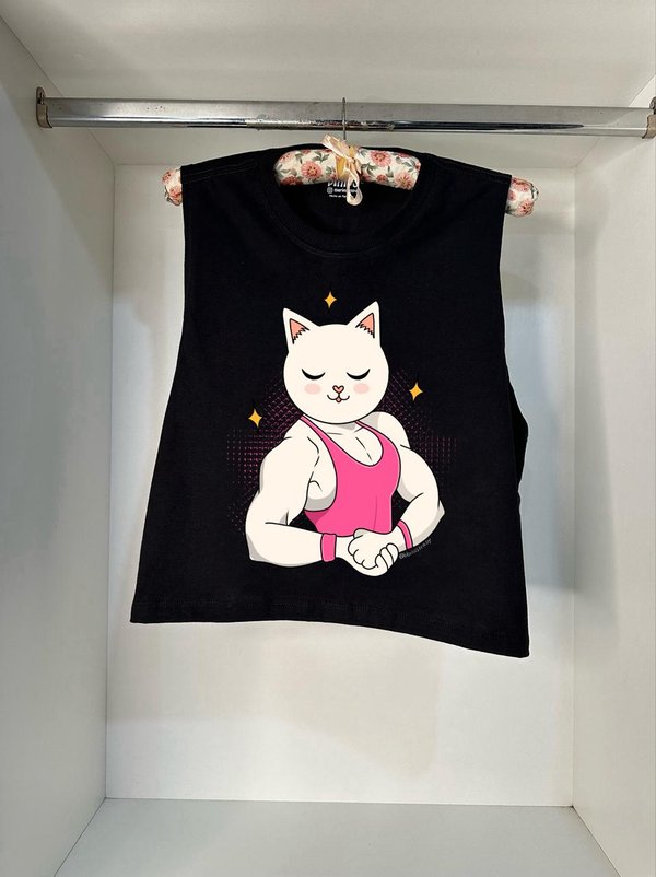 Michi musculosa By: @bbilustra.py 