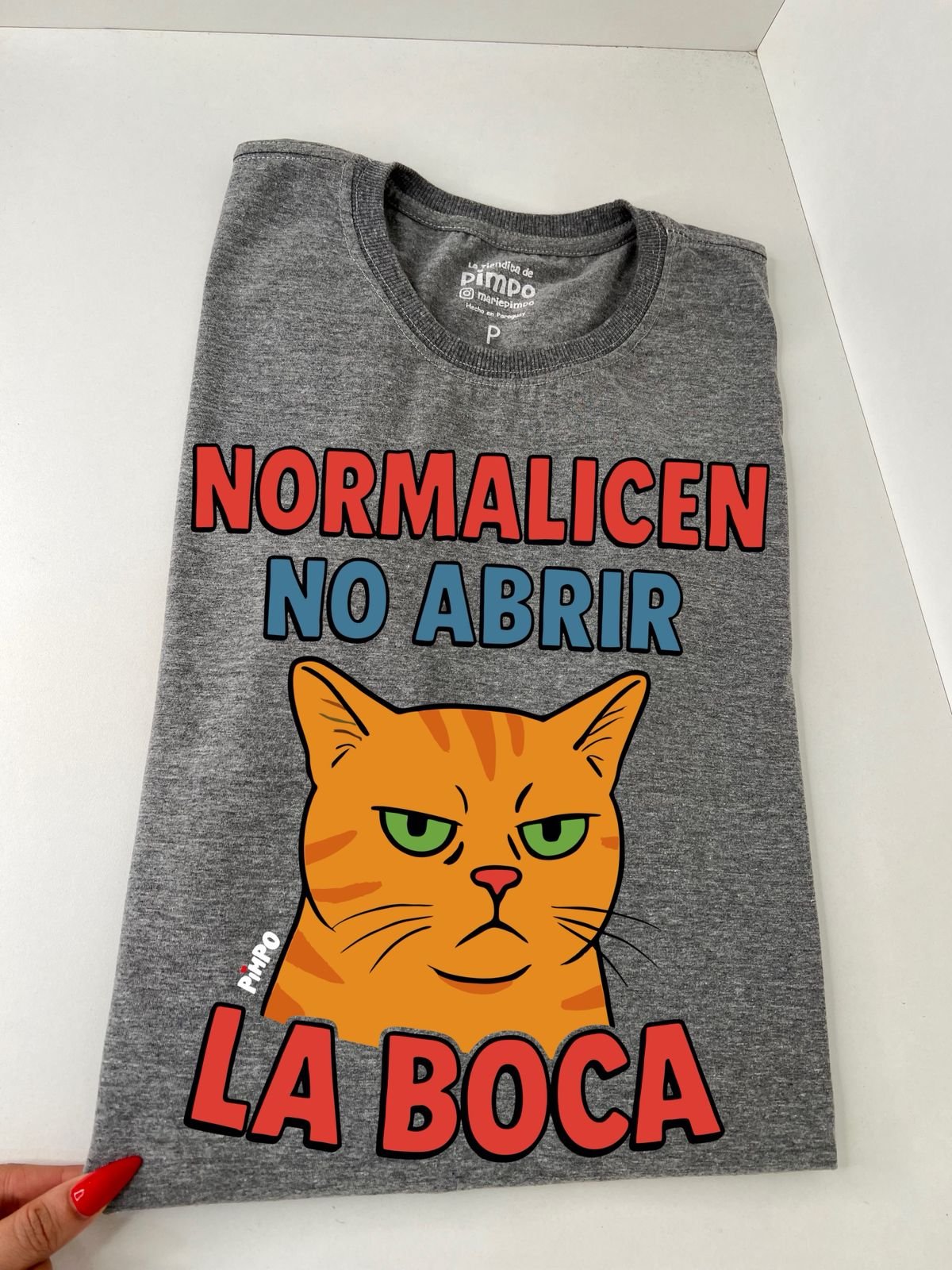 Normalicen no abrir la boca By: @mariepimpo 