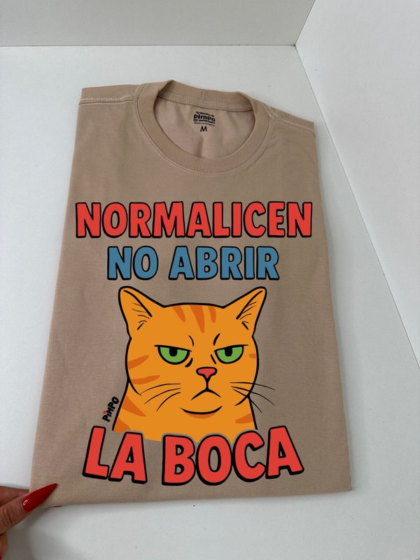 Normalicen no abrir la boca By: @mariepimpo 