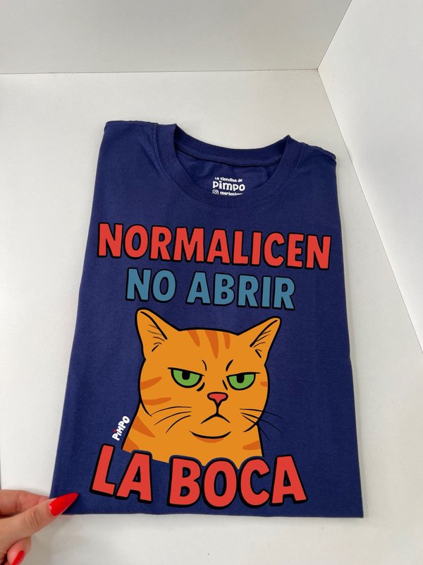 Normalicen no abrir la boca By: @mariepimpo 