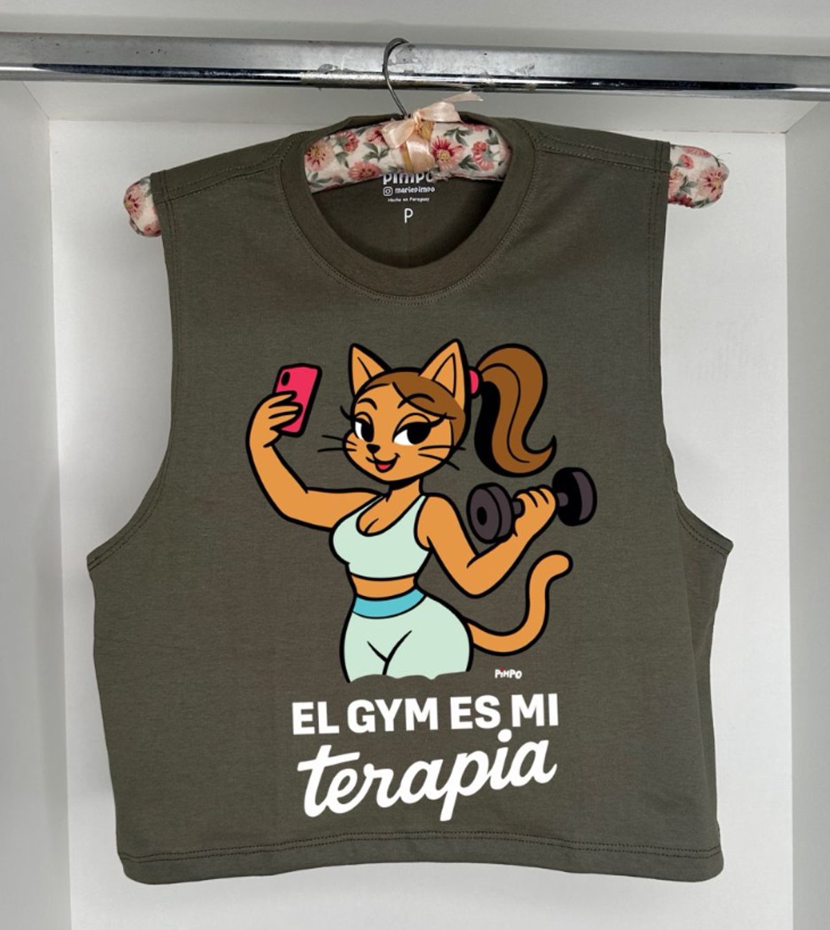 Gatita Gym es mi terapia By: @mariepimpo - 2