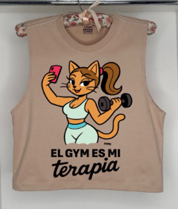 Gatita Gym es mi terapia By: @mariepimpo