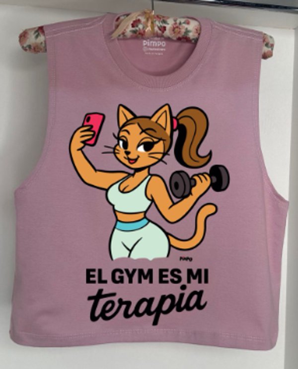 Gatita Gym es mi terapia By: @mariepimpo