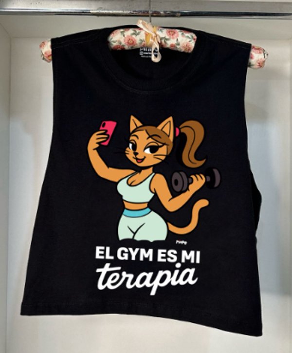 Gatita Gym es mi terapia By: @mariepimpo