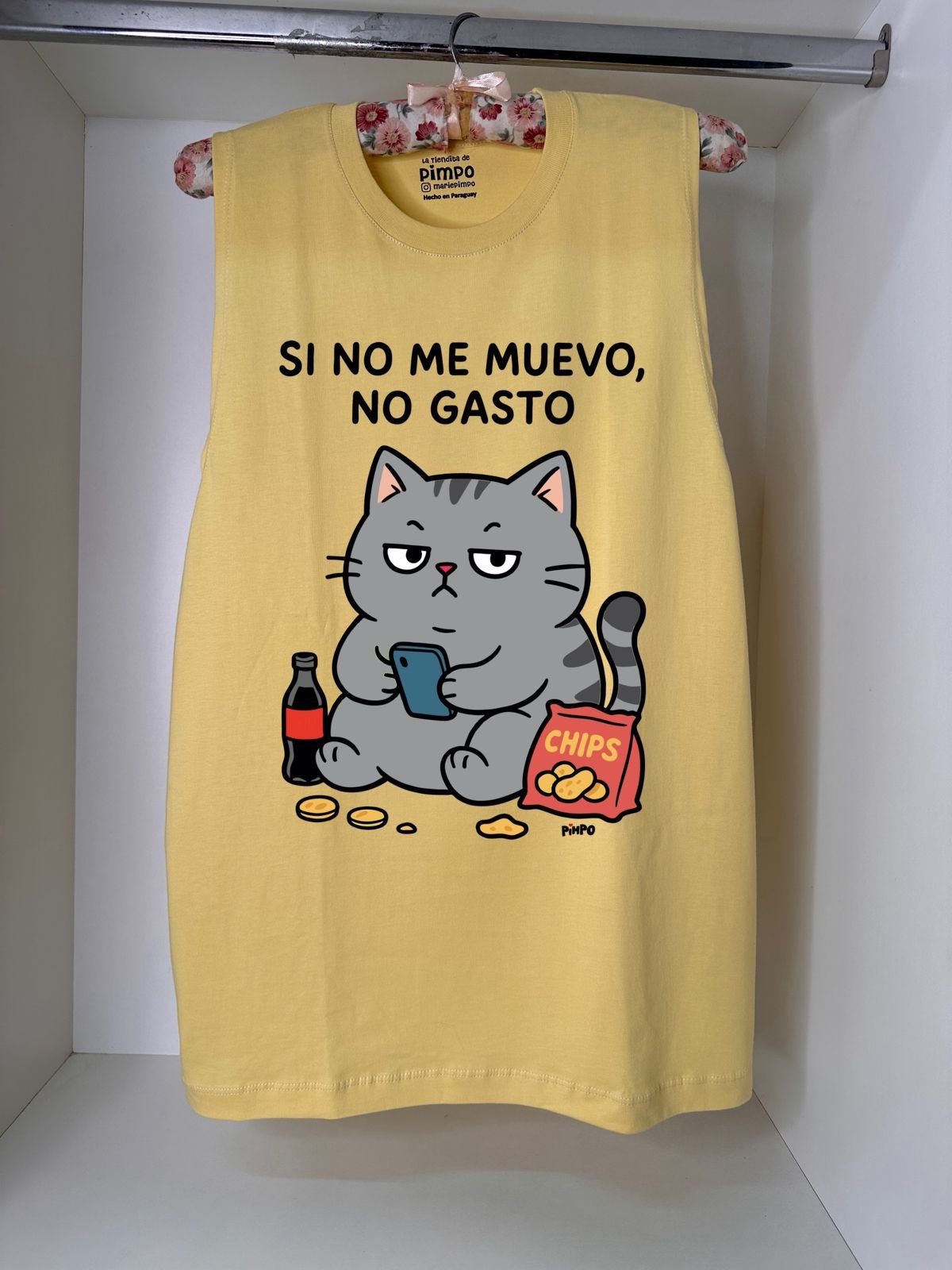 Si no me muevo, no gasto By: @mariepimpo  - 4