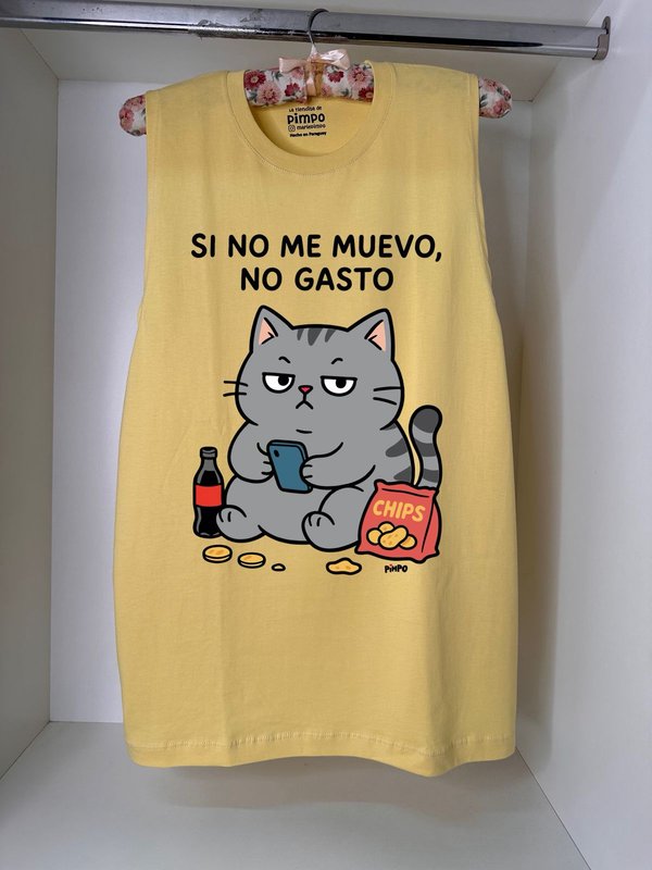 Si no me muevo, no gasto By: @mariepimpo 