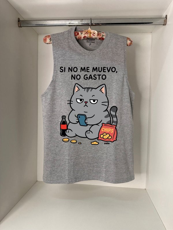 Si no me muevo, no gasto By: @mariepimpo 