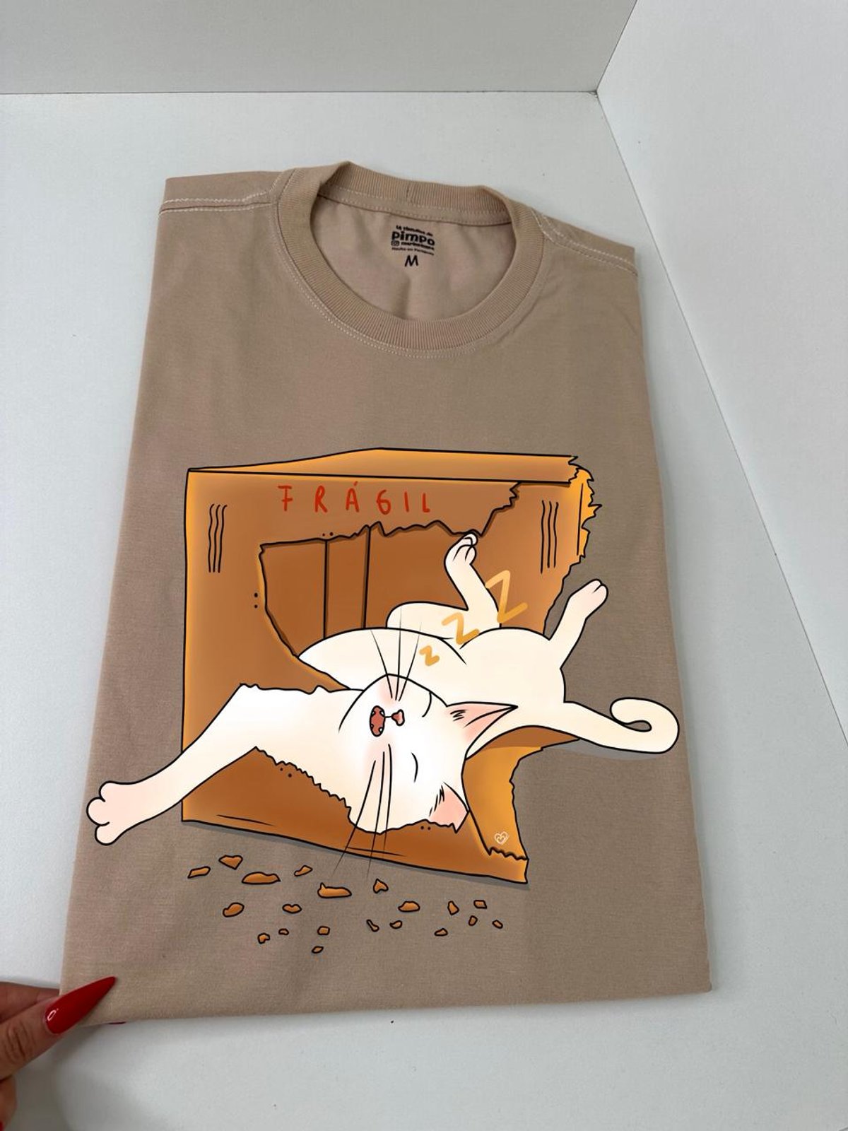 Gatito caja By: @bbilustra.py