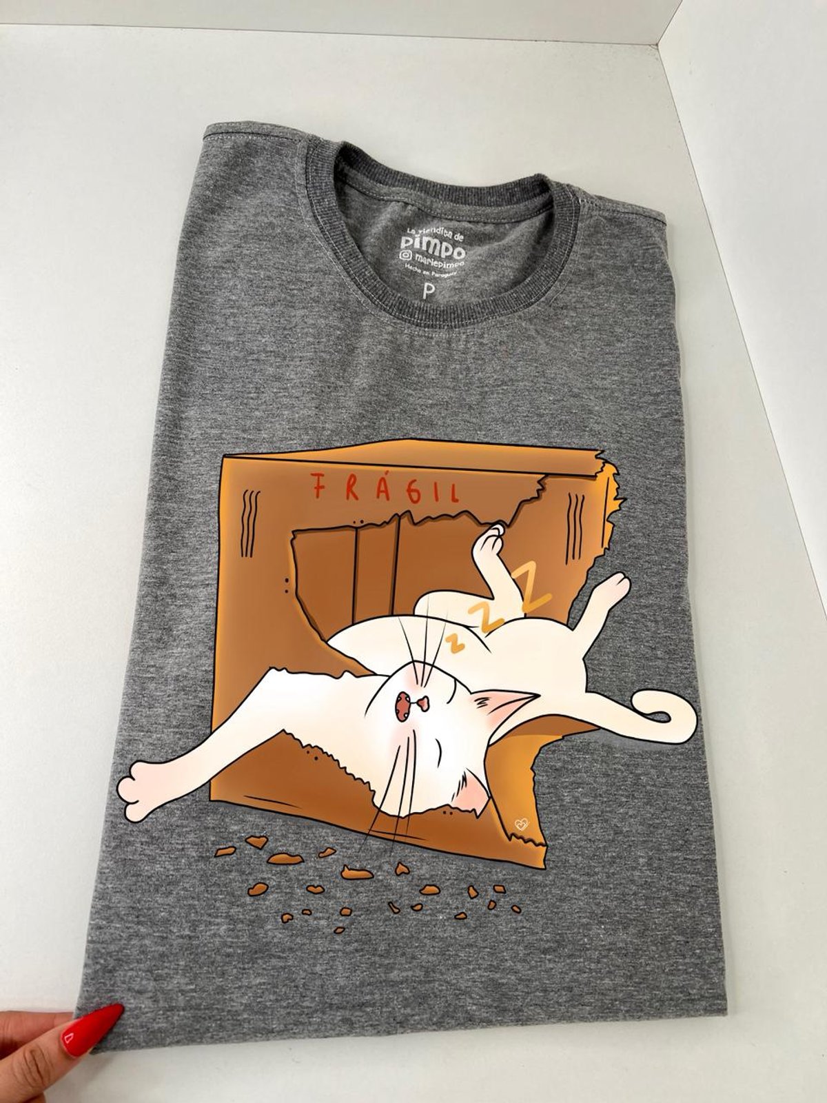 Gatito caja By: @bbilustra.py - 8