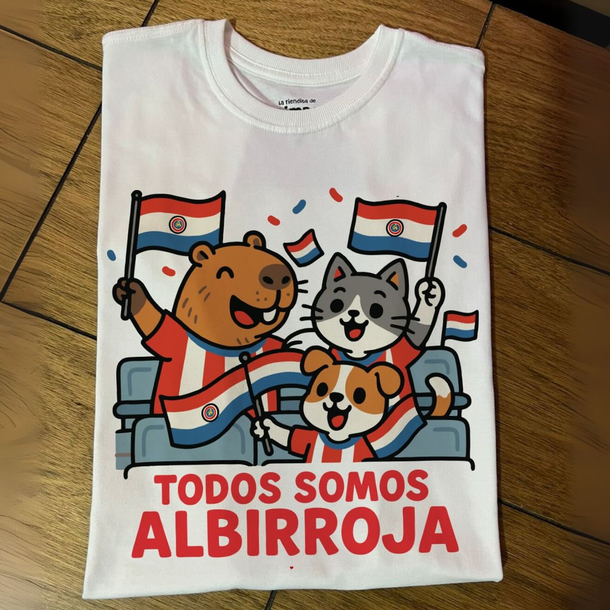 Todos somos albirroja By: @mariepimpo 