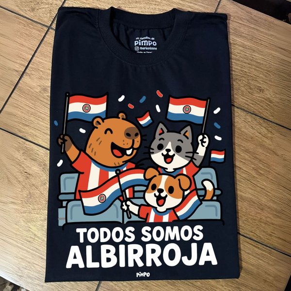 Todos somos albirroja By: @mariepimpo 