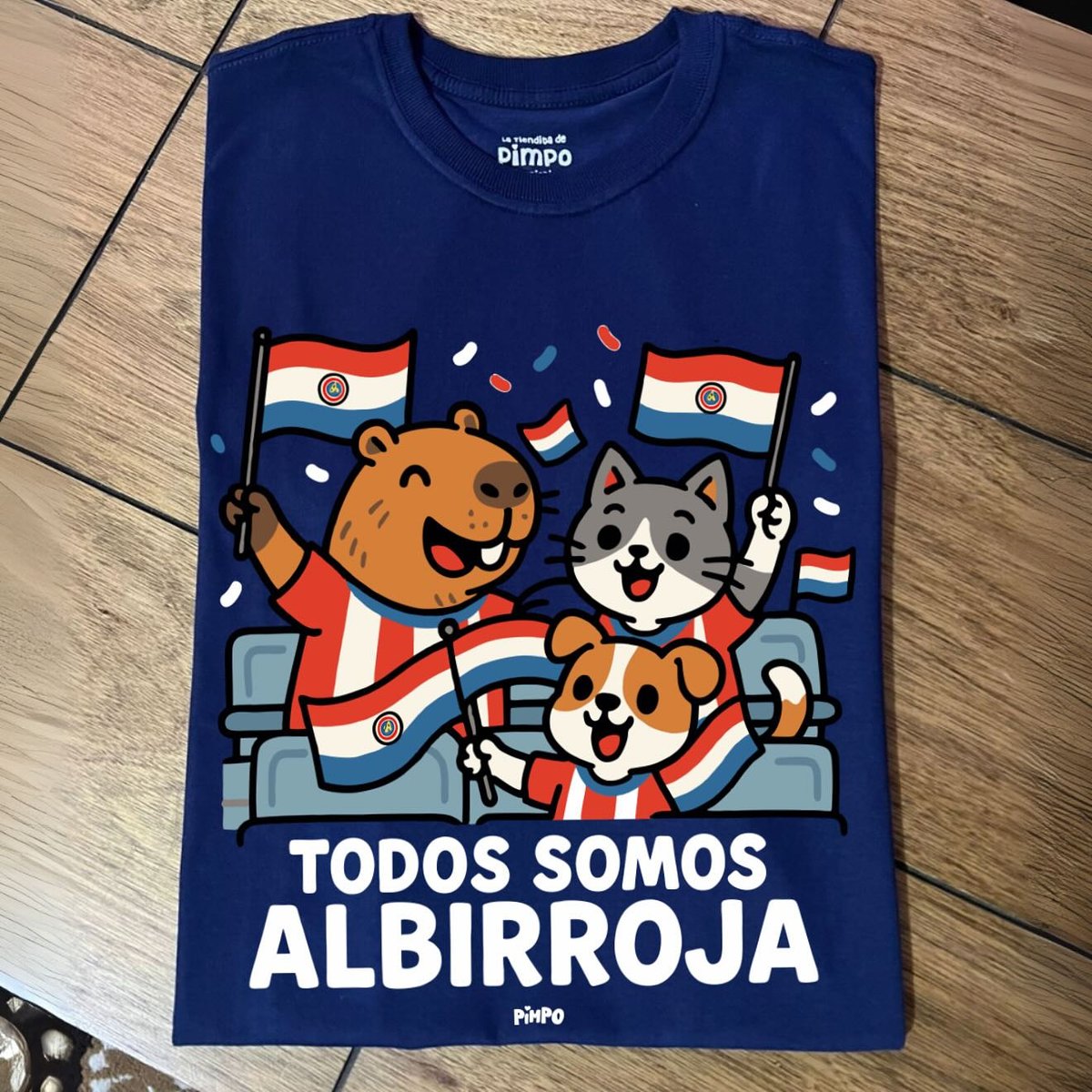 Todos somos albirroja By: @mariepimpo 
