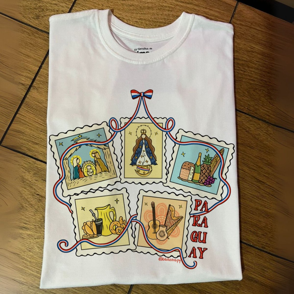 Postales Paraguayas By: @bbilustra