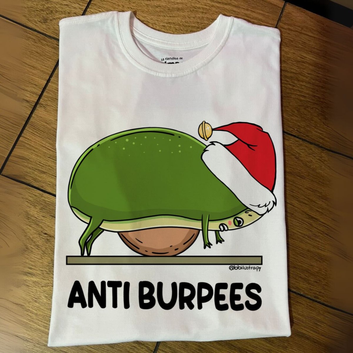 Aguacate Anti Burpess Navideño By: @bbilustra