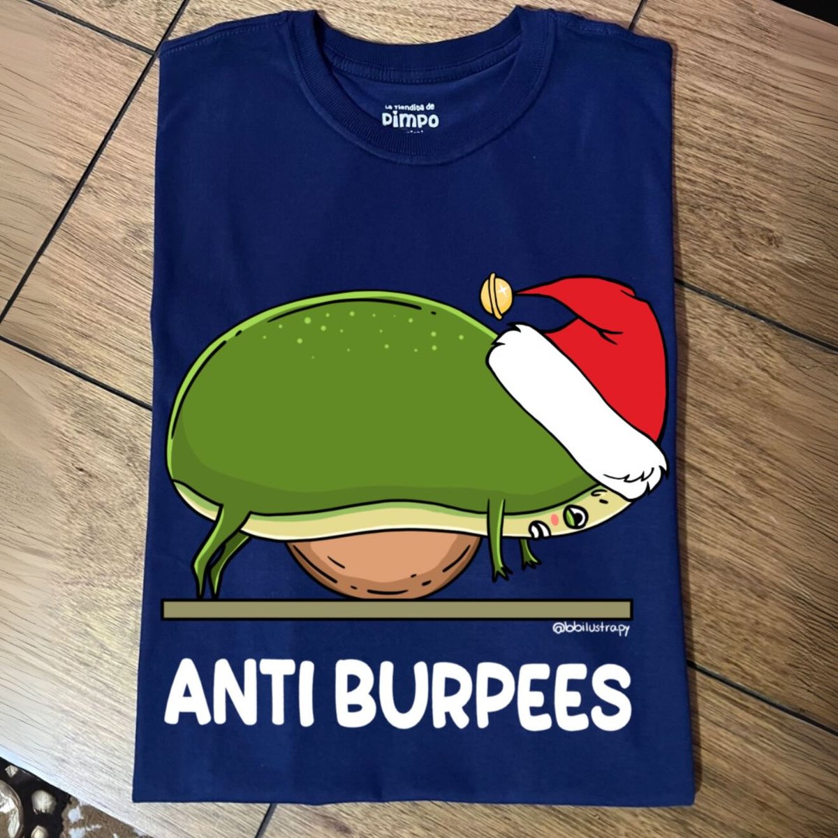 Aguacate Anti Burpess Navideño By: @bbilustra - 3