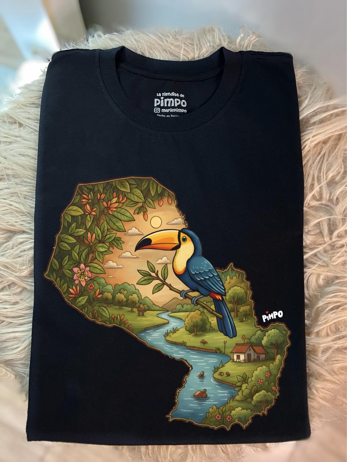 Mapa Paraguay By: @mariepimpo  - 2