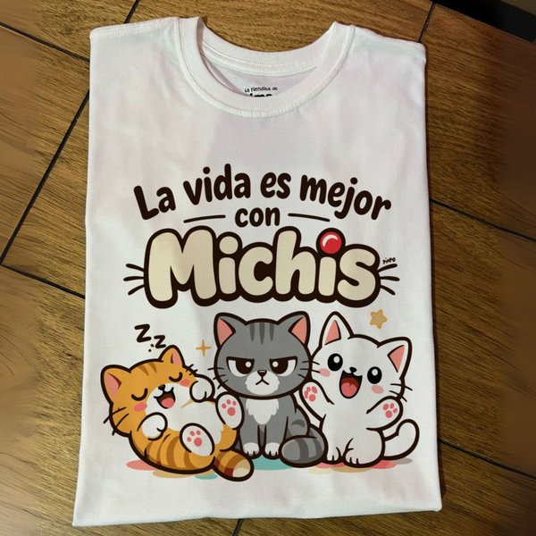 La vida es mejor con Michis By: @mariepimpo