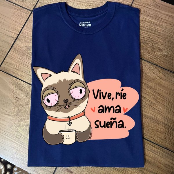 Vive rie ama sueña By: @bbilustra.py