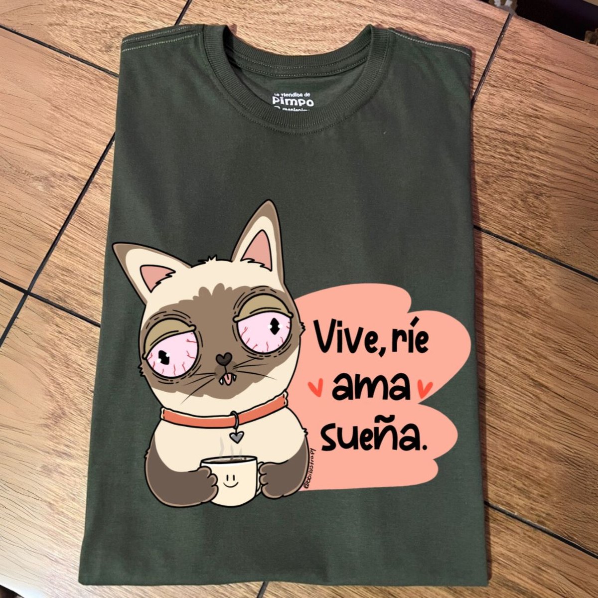 Vive rie ama sueña By: @bbilustra.py - 4