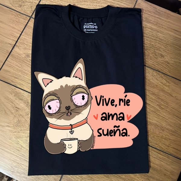 Vive rie ama sueña By: @bbilustra.py