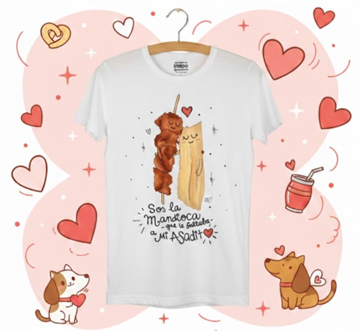 Sos la mandioca de mi asadito By: @tatinetchoguine