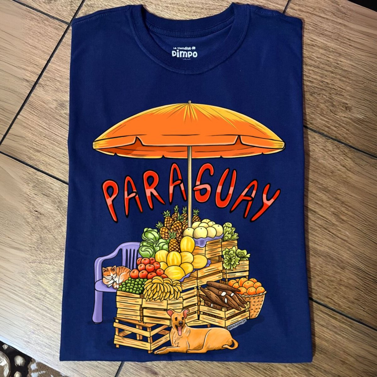 Fruteria Paraguay By: @bbilustra.py - 3