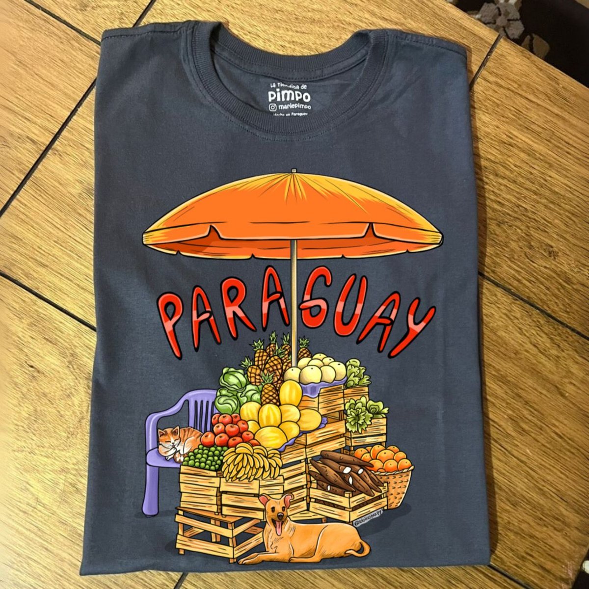 Fruteria Paraguay By: @bbilustra.py - 4