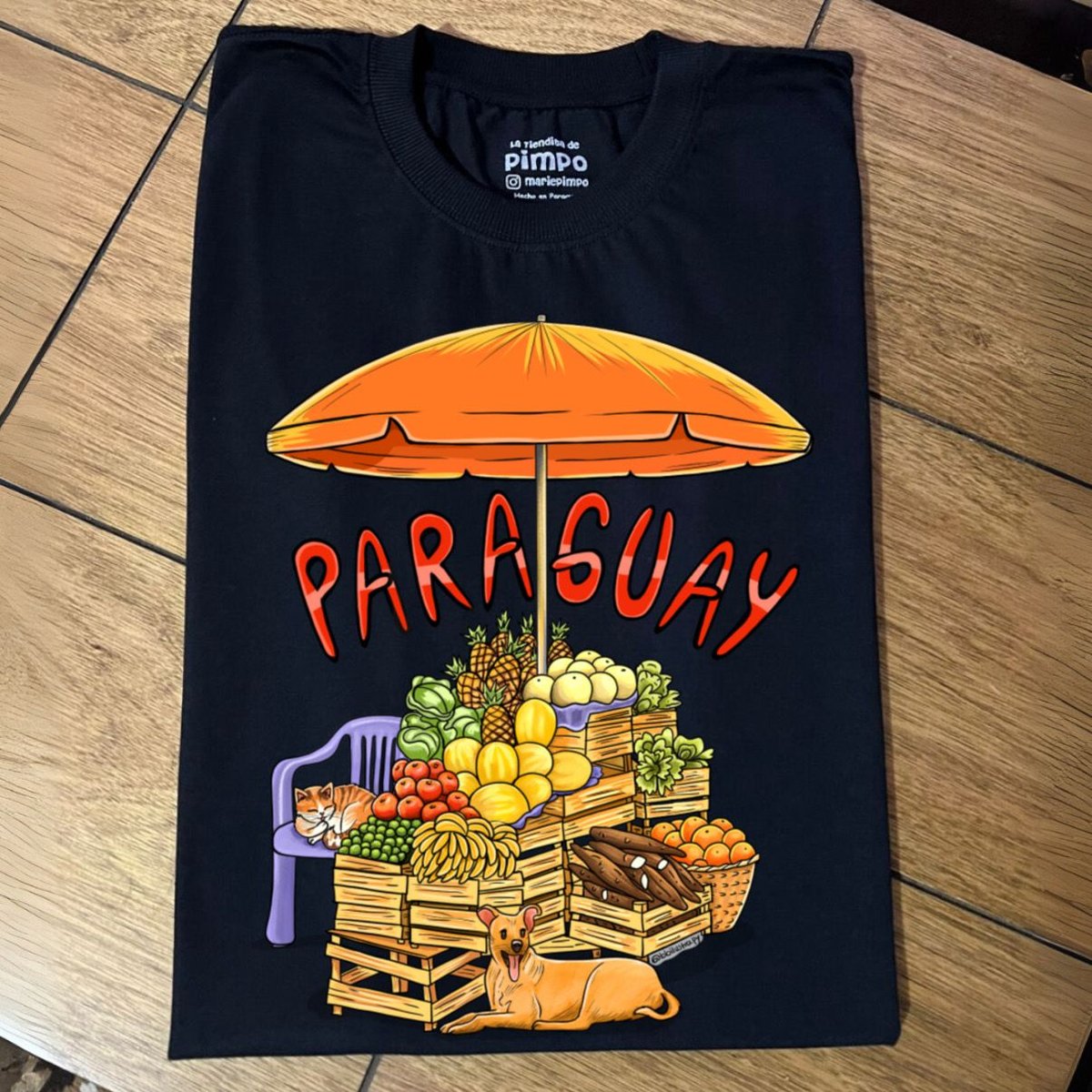 Fruteria Paraguay By: @bbilustra.py - 6