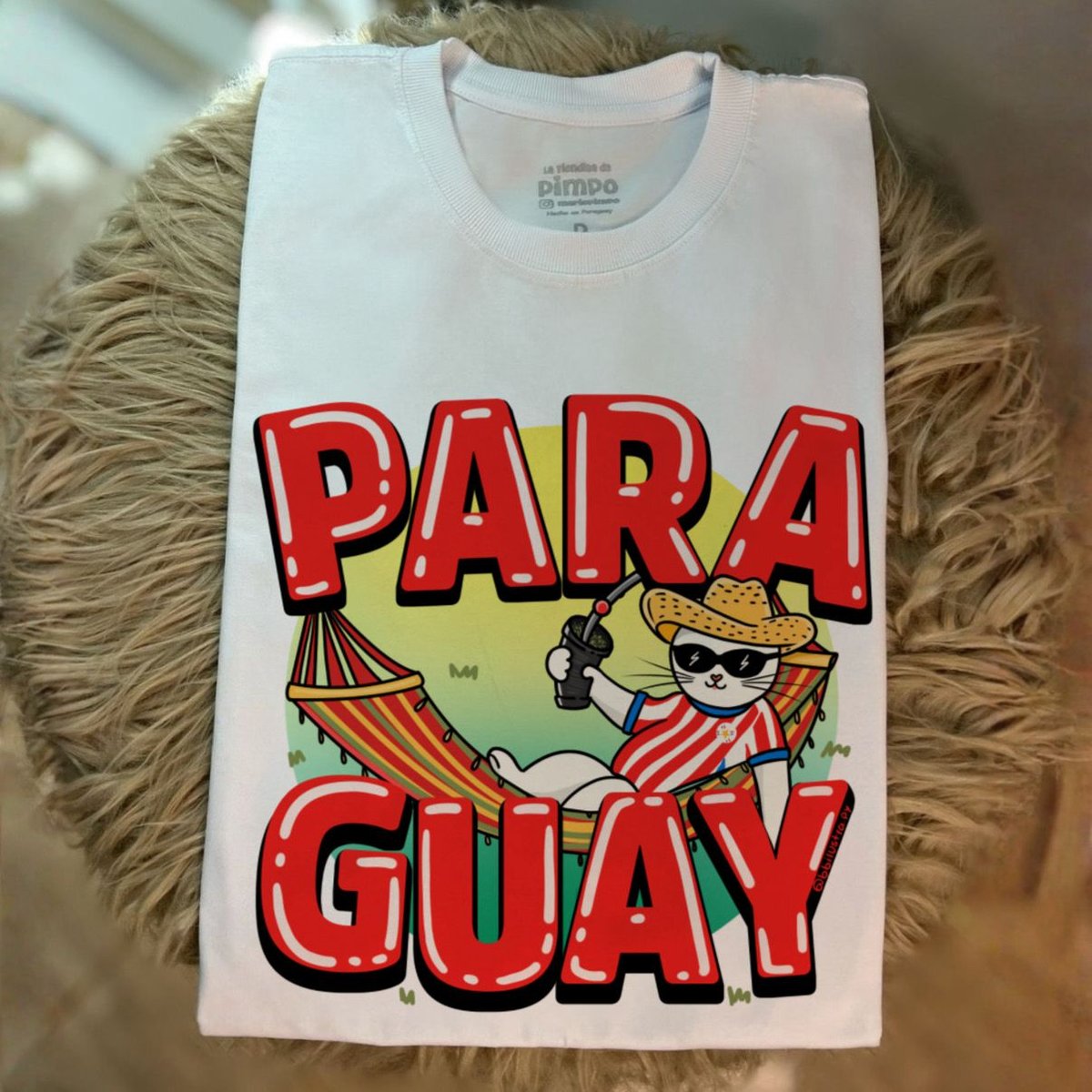 Michi Paraguay By: @bbilustra.py  - 2