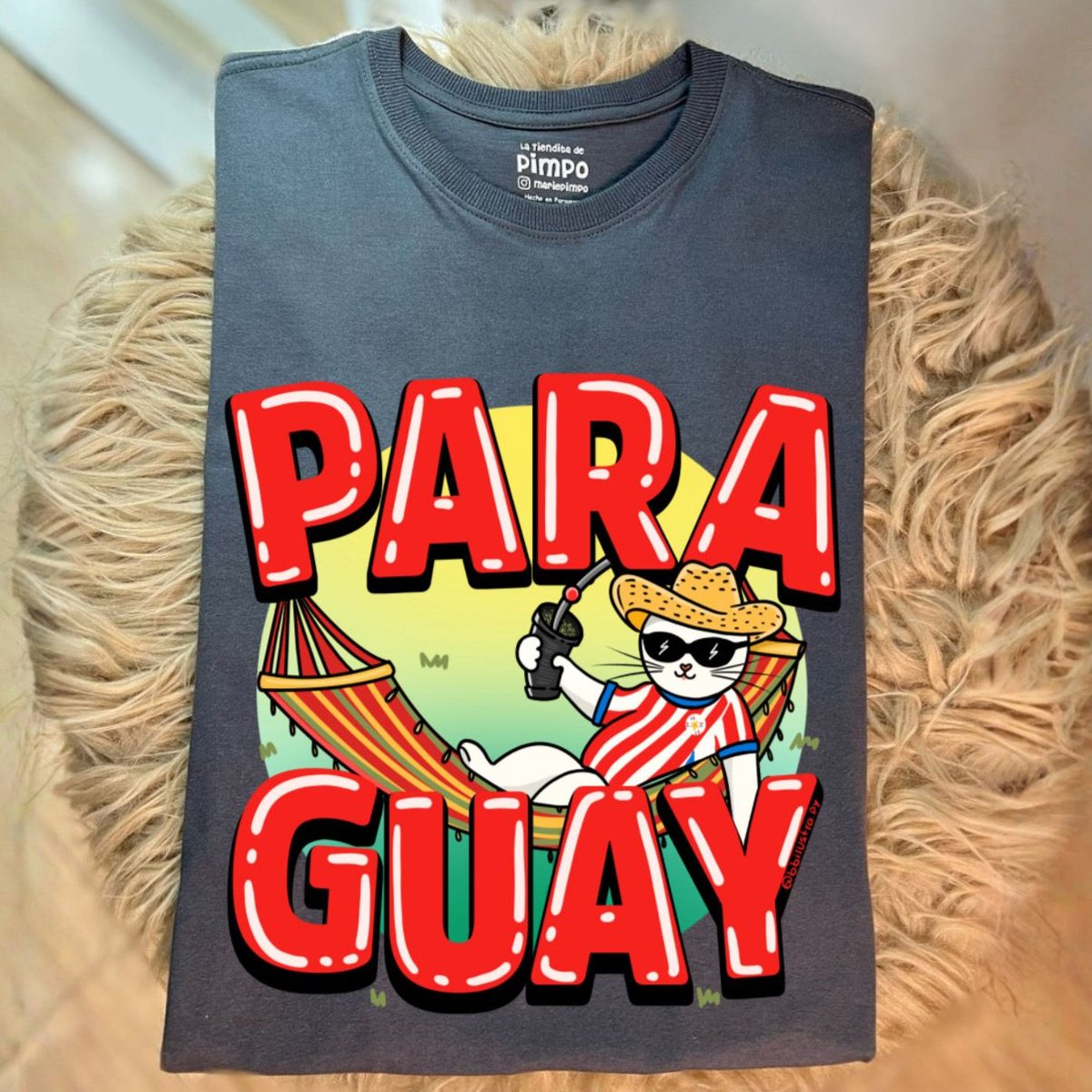 Michi Paraguay By: @bbilustra.py  - 3